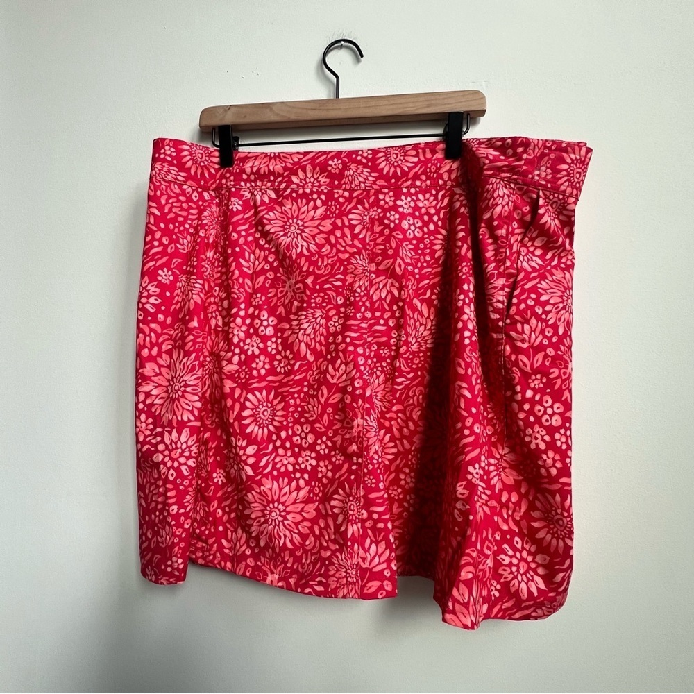 New RipSkirt Hawaii Adjustable Wrap Skirt Dahlia Teaberry Beach Vacation XXL - Picture 6 of 10